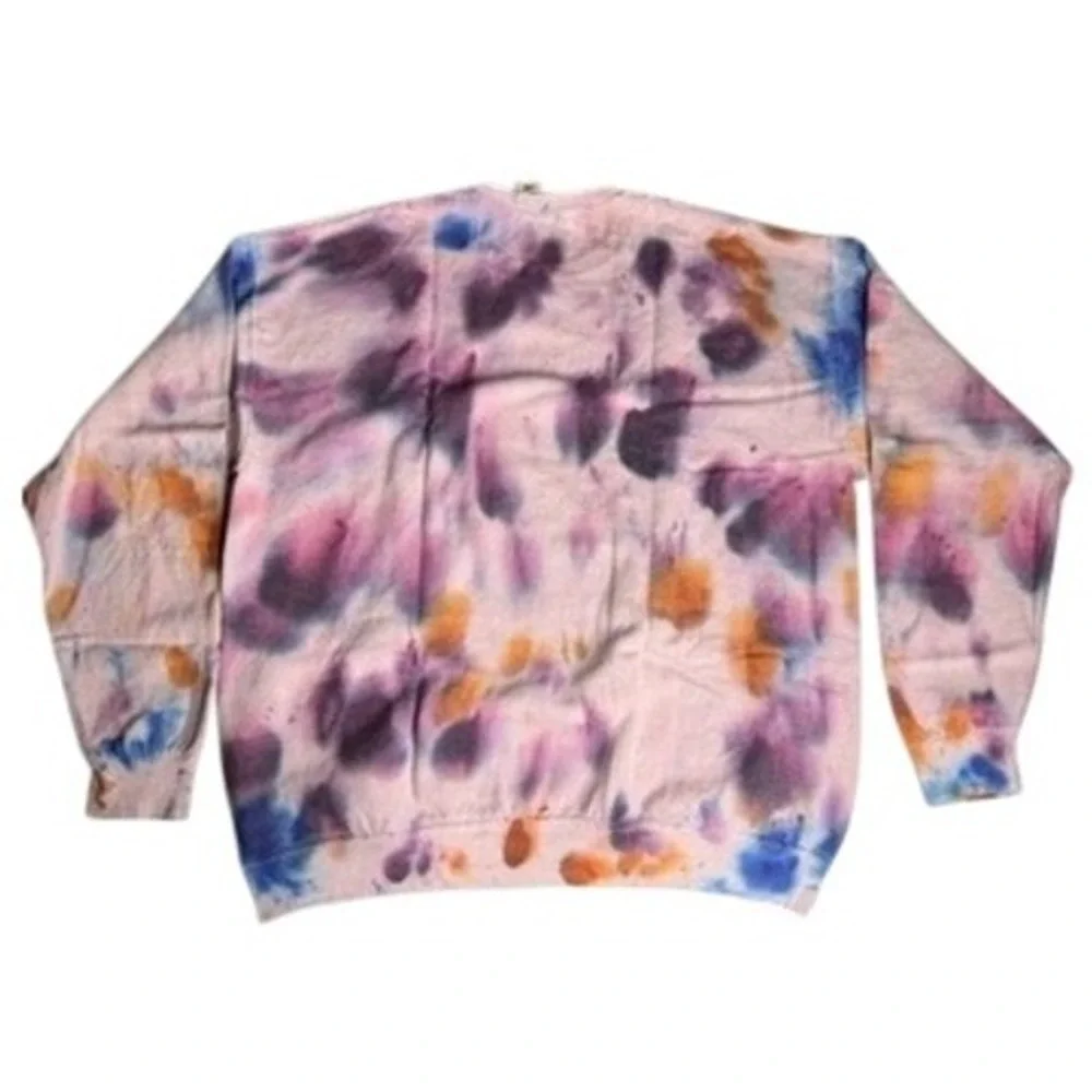 NWT Urban Renewal Remade Artist Studio Dye‎ Crew Neck Sweatshirt OS - Picture 5 of 8